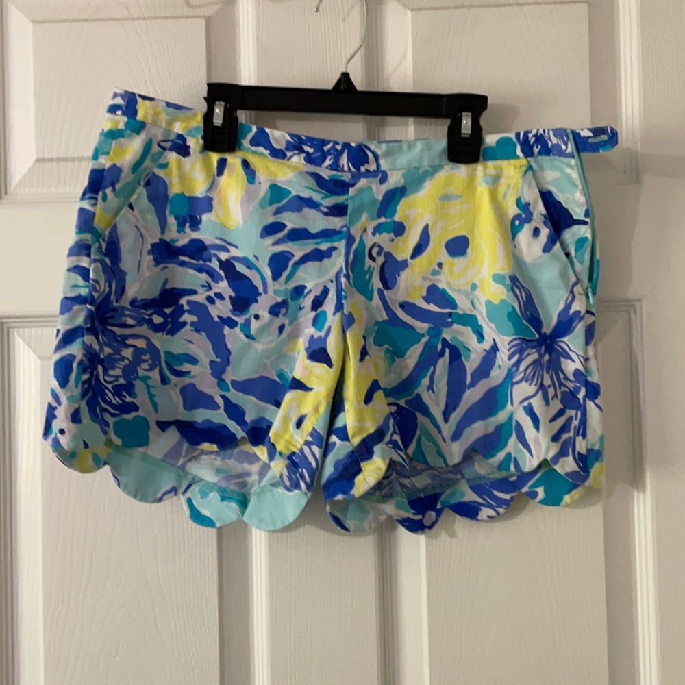 Lilly Pulitzer shorts.